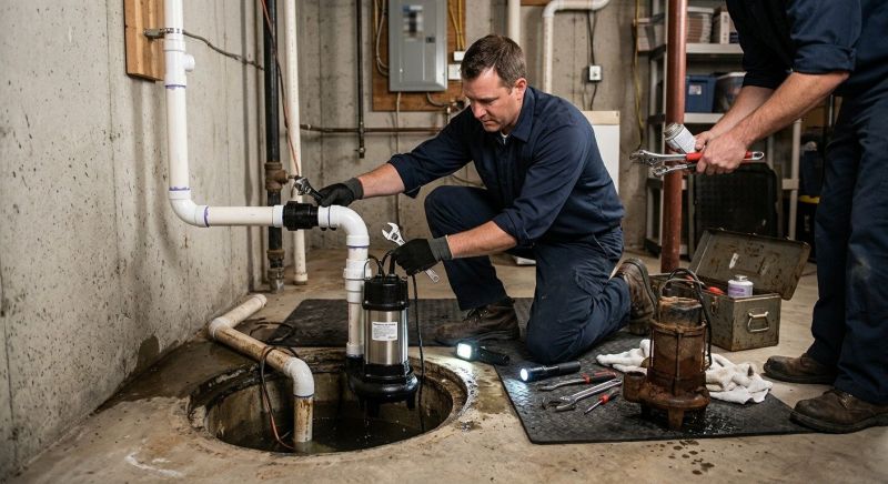 Sump Pump Replacement in Baldwin County, AL