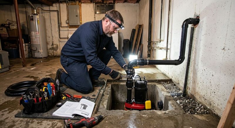 Basement Drainage Pump Repair in Murfreesboro, TN