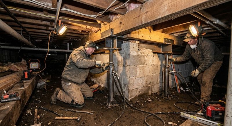 Crawl Space Leveling in Sarasota, FL