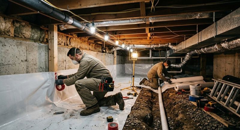 Crawlspace Repair in Greenville, SC