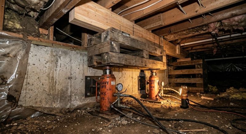 Foundation Jacking in Fort Collins, CO