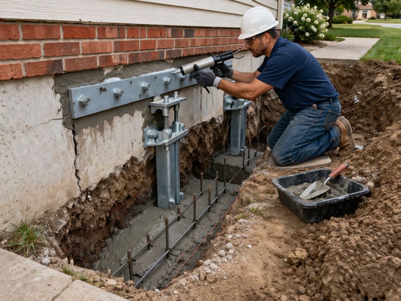 Home Foundation Repair in Greenville, SC