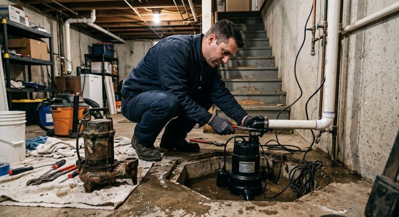 Sump Pump Replacement in Montgomery, AL