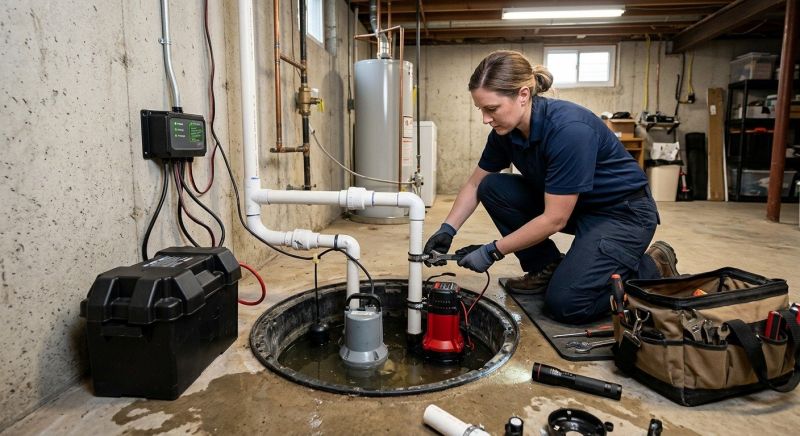 Sump Pump Service in Huntsville, AL